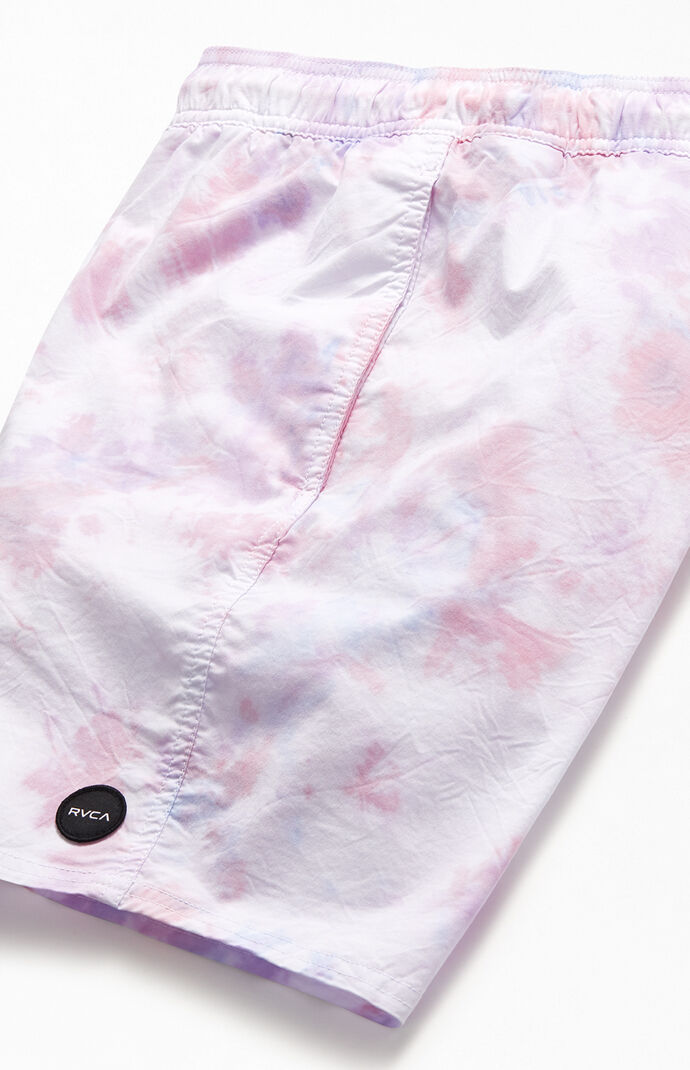 Tie-Dyed Manic 17" Swim Trunks