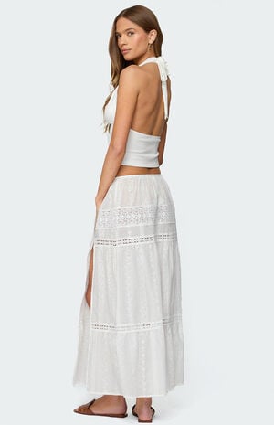 Greer Tie Front Halter Top image number 5