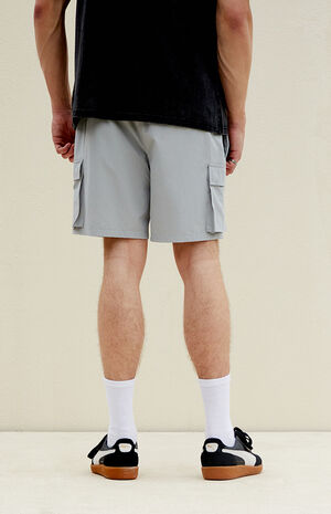 Gray Cargo Shorts image number 5