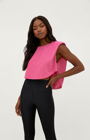 Mesh Dunes Muscle T-Shirt image number 1