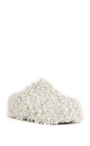 Women's Darwinpoodle Cream Platform Clogs image number 2