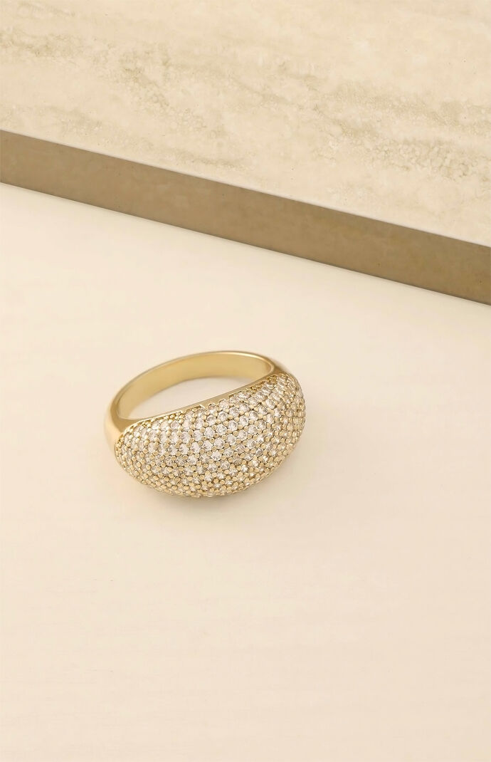 Crystal Cluster Knockout Ring