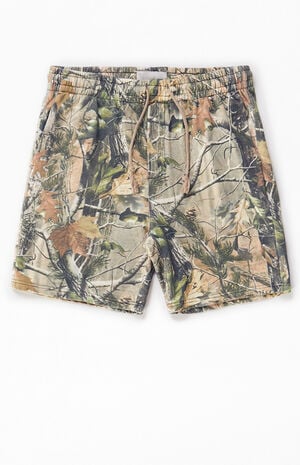 Camo Fleece Volley Sweat Shorts
