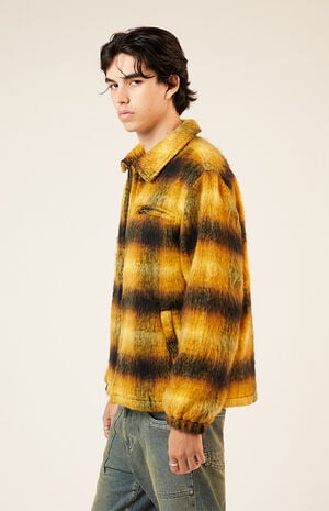 Yellow Brushed Plaid Jacket image number 2