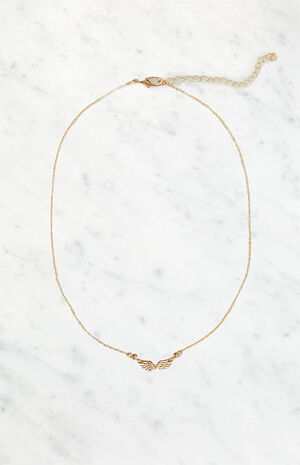 Wing Charm Necklace image number 1