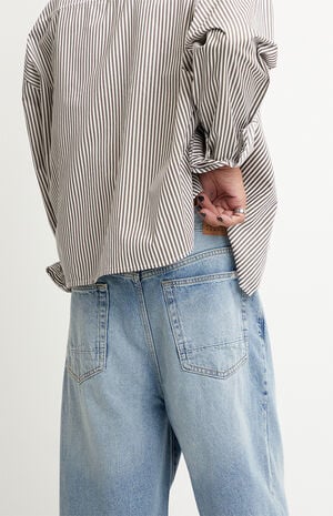 Blake Extreme Baggy Jeans Light Indigo image number 5