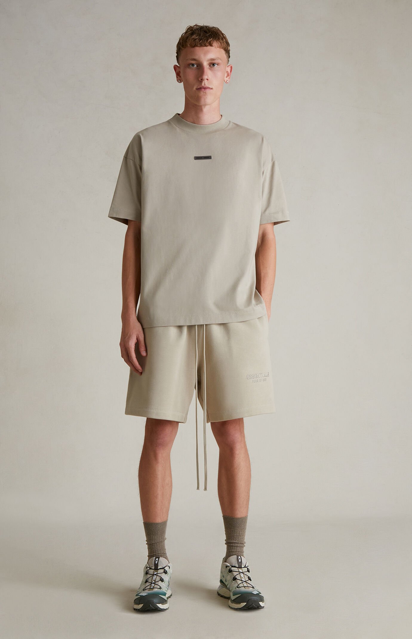 Fear of God ESSENTIALS Timber Soccer Fleece Sweat Shorts