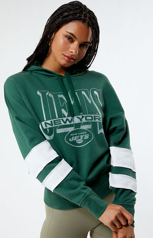 New York Jets Striped Hoodie image number 1