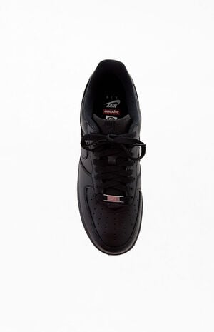 x Supreme Black Air Force 1 Low Box Logo Shoes image number 5