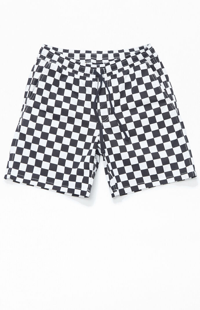 checkered vans with shorts