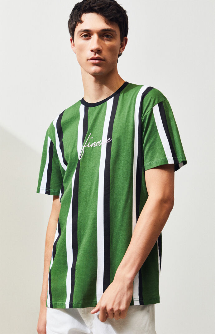 Pacsun Finesse Striped T Shirt Pacsun