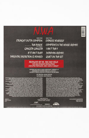 N.W.A. Straight Outta Compton Vinyl Record image number 2