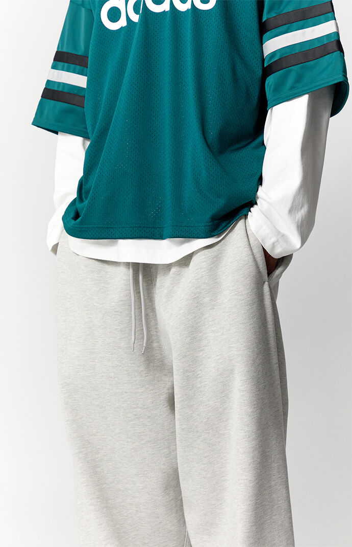 Pacsun Heather Gray Fleece Extreme Baggy Sweatpants