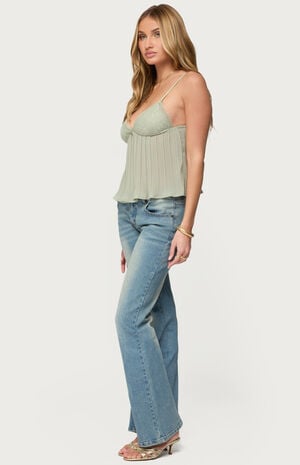 Rhian Lacey Pleated Babydoll Top image number 4