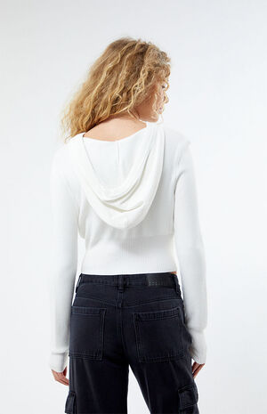 Sammi Ribbed Hoodie image number 4