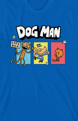 Kids Dog Man Petey the Cat & Lil Petey T-Shirt image number 2