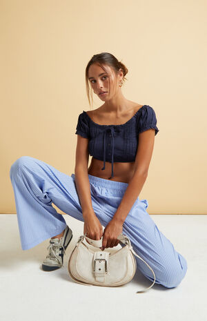 Lola Cropped Short Sleeve Top image number 2