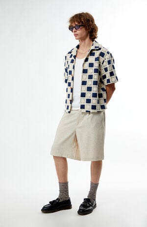 by Pacsun Checkered Yucca Camp Shirt image number 5