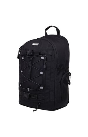 Black Logo Ripstop Backpack image number 5