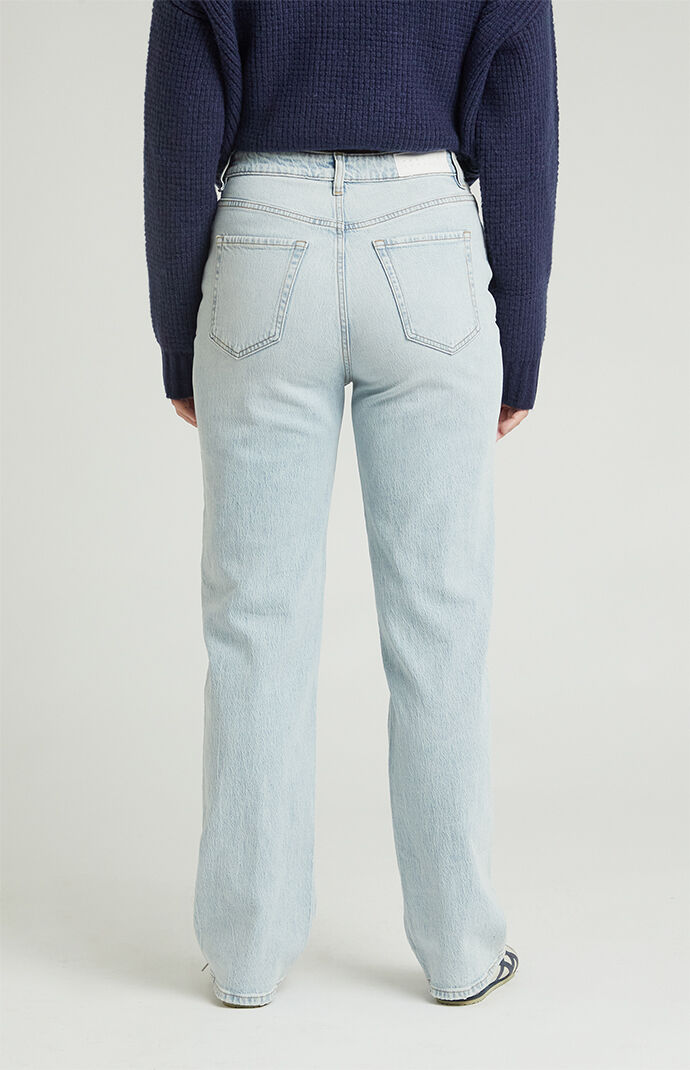 PacSun Eco Stretch Light Blue 90s Boyfriend Jeans PacSun