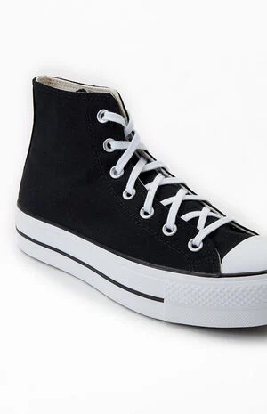 Converse Black Taylor All Star High Top Platform |