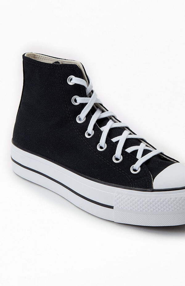 Converse Black Chuck Taylor All Star High Top Platform Sneakers | PacSun