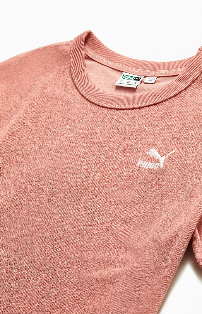 Puma towelling sale t shirt