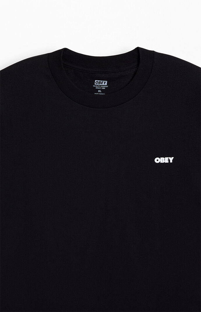 Obey Icon Stencil Flame T-Shirt | PacSun