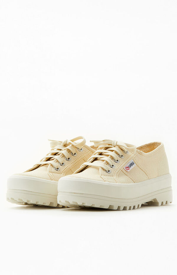 Superga Women's Beige 2555 Alpina Sneakers PacSun