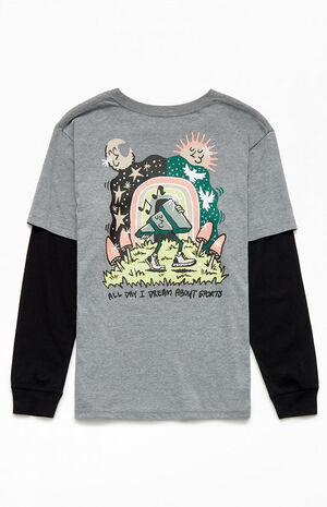 Kids All Day Layered Long Sleeve T-Shirt image number 1