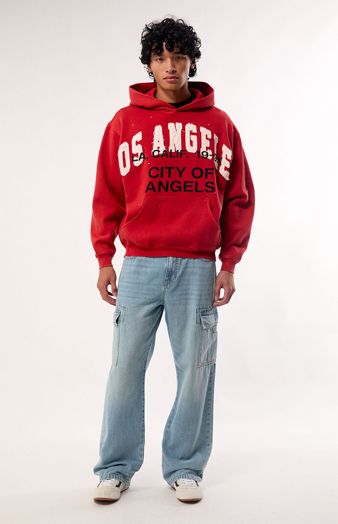 Pacsun Dylan Baggy Jeans Cargo Light Indigo
