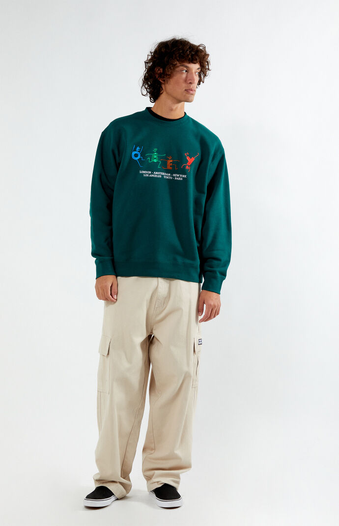 Obey People Crew Neck Sweatshirt | PacSun