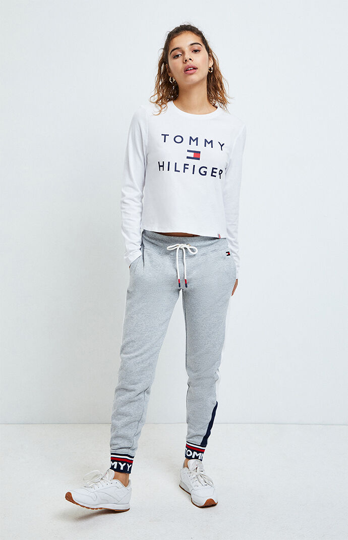 Tommy Hilfiger Stack Logo Long Sleeve 