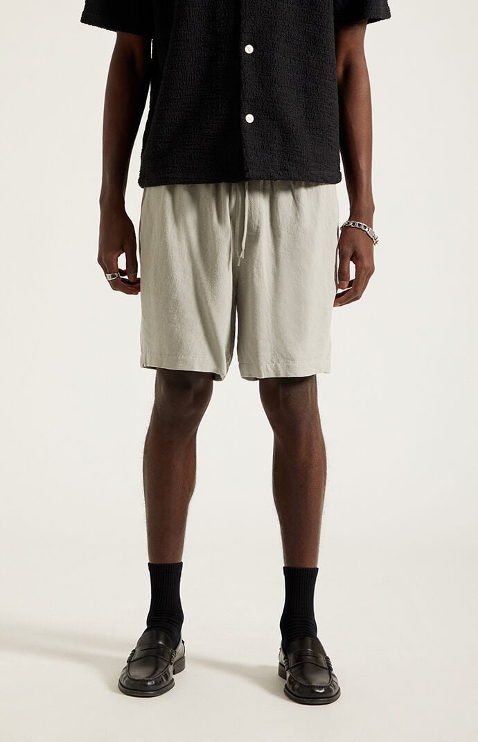 Pacsun Gray Linen Shorts