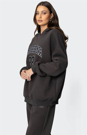 Barcelona Oversized Hoodie image number 3