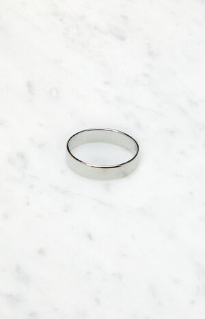 Silver Band Ring image number 2