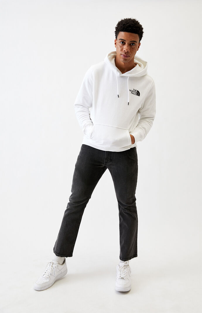 White Red Box Hoodie