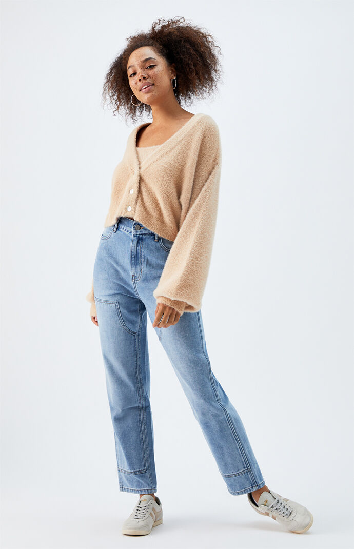 Fuzzy Cardigan