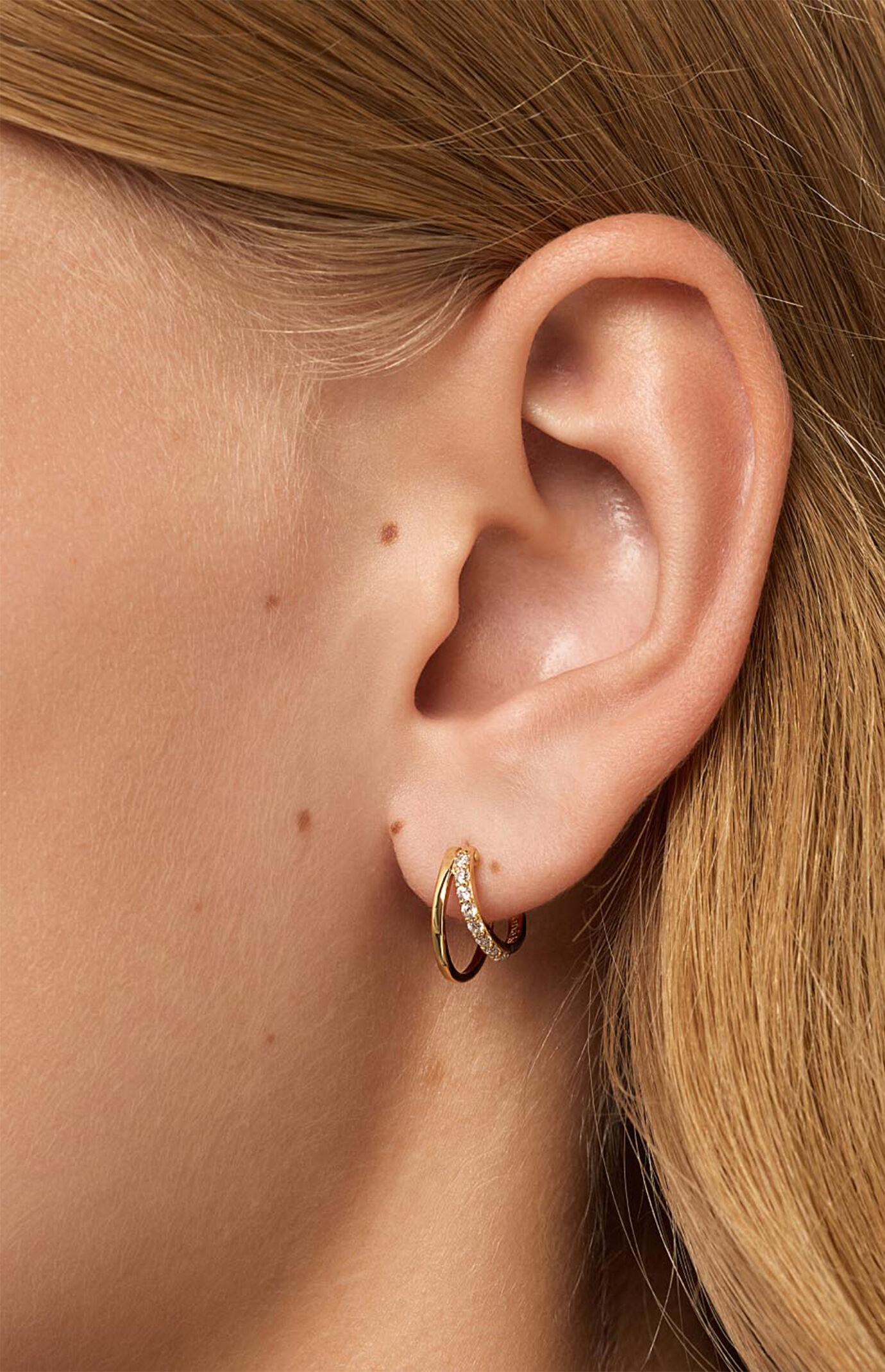 Ana Luisa Toda Double Hoop Earrings