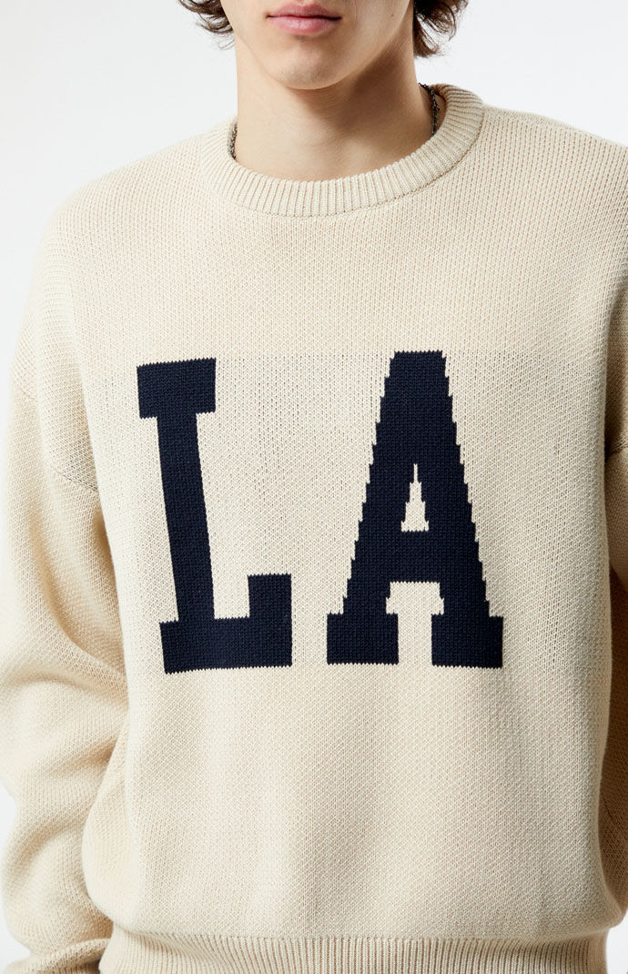 Crew neck deals sweater white