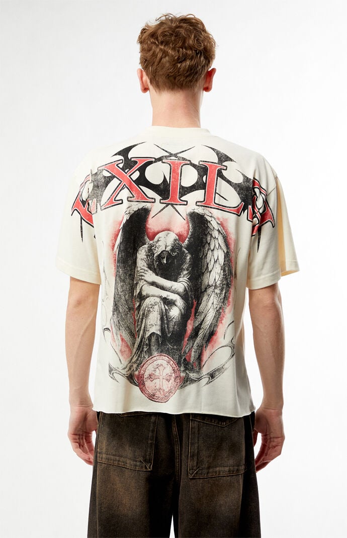 Pacsun Exile Cropped Boxy T-Shirt