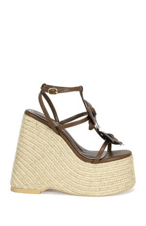 Women's Barossa Floral Platform Wedge Sandals image number 1