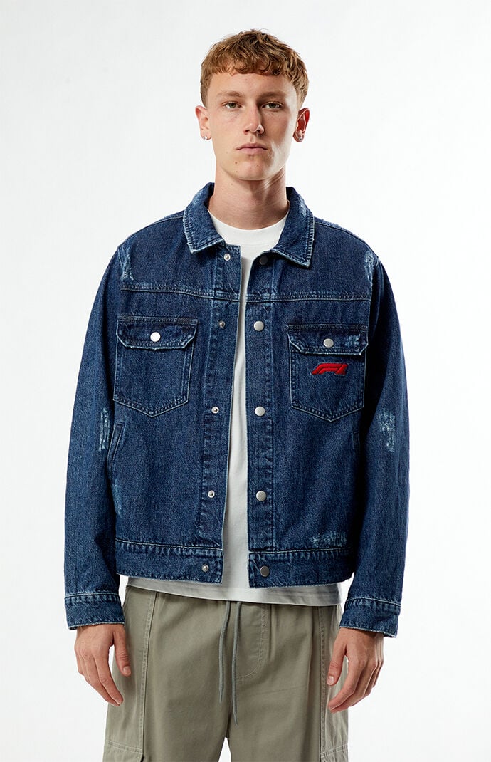 Formula 1 x Pacsun Monza Italy Denim Jacket