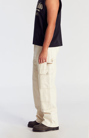 Dylan Baggy Jeans Cowboy Cargo Cream image number 3