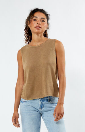 Iris Knit Sweater Tank Top image number 2