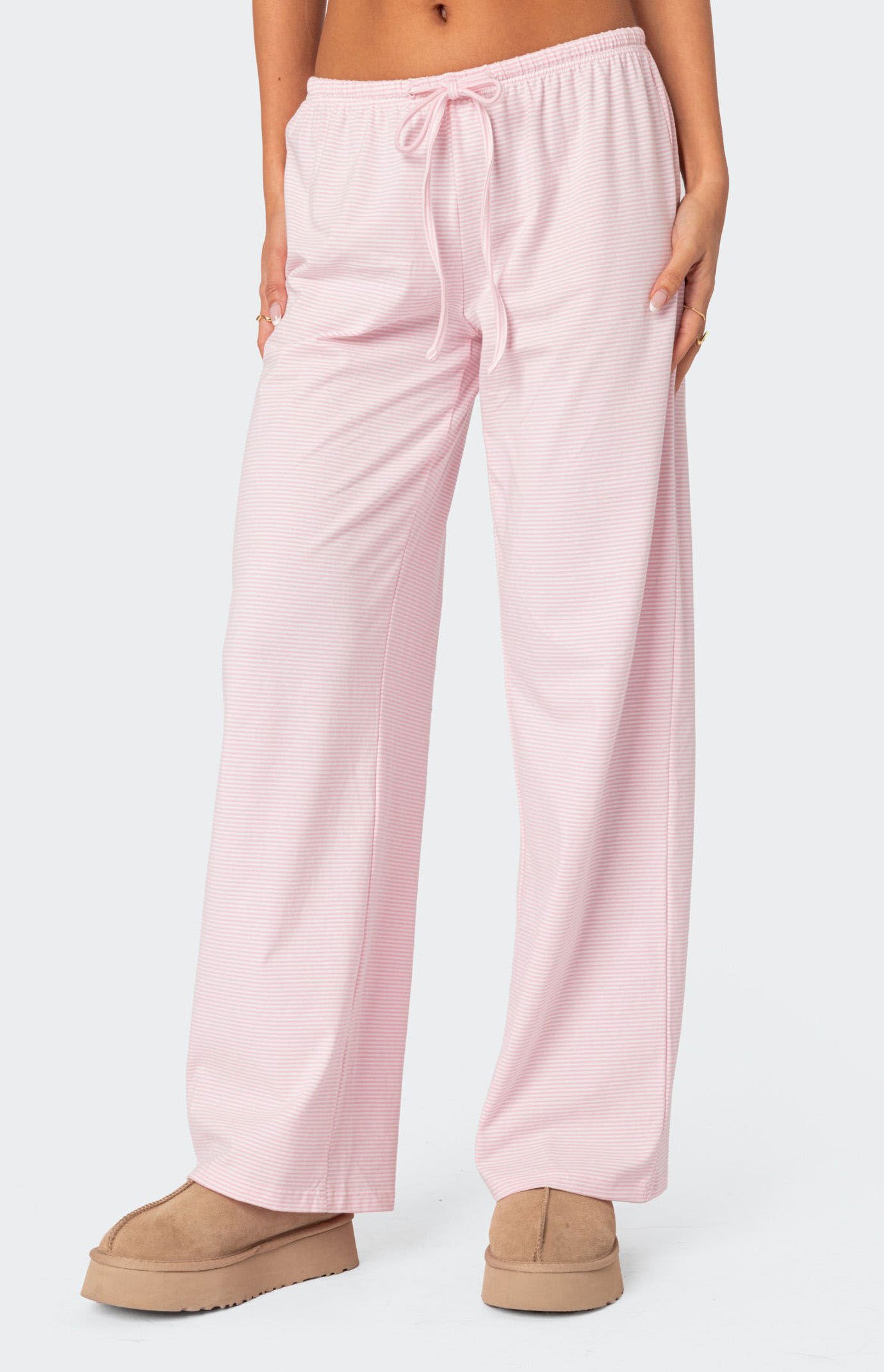Loose striped pants online