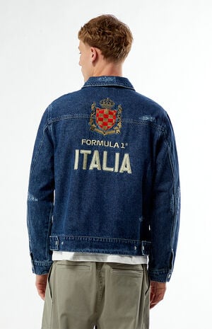 x Pacsun Monza Italy Denim Jacket image number 2