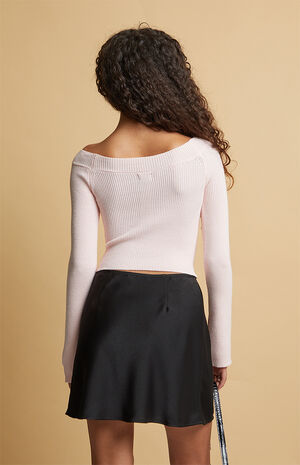 Hallie Off-The-Shoulder Sweater image number 3