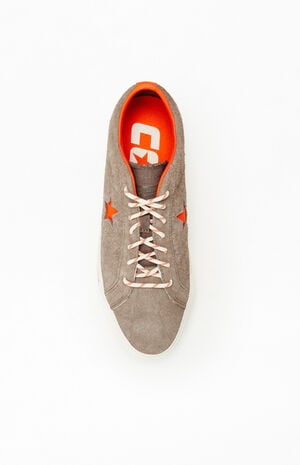 Green One Star Pro Suede Shoes image number 5