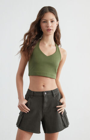 Avanie Seamless Halter Top image number 1